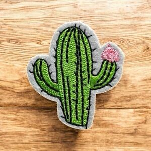 Cactus Embroidered Patch